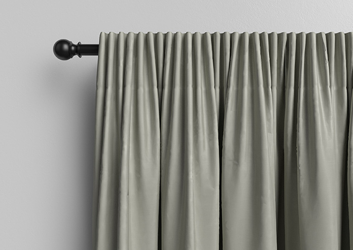 Kyoto Faux Silk, Greige - Made to Measure Curtains - Image 10